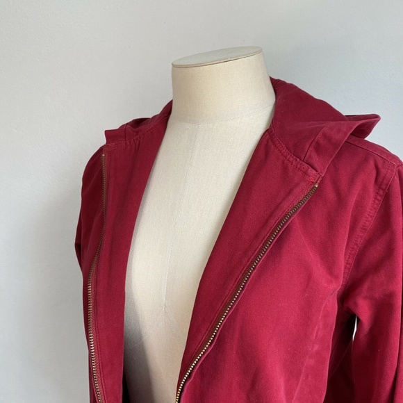CORFU Jeans 10 12 Red Jacket Vintage Corfu Basics - Picture 10 of 12